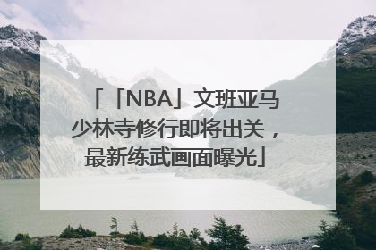 「NBA」文班亚马少林寺修行即将出关，最新练武画面曝光