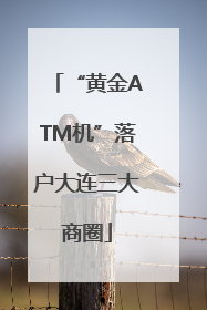 “黄金ATM机”落户大连三大商圈