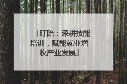 盱眙：深耕技能培训，赋能就业增收产业发展