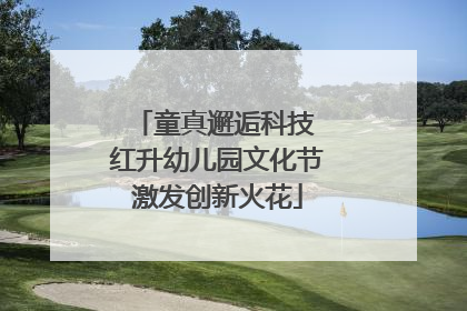 童真邂逅科技 红升幼儿园文化节激发创新火花