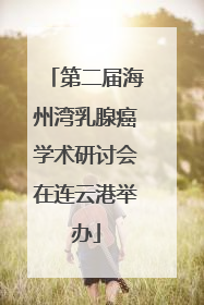第二届海州湾乳腺癌学术研讨会在连云港举办
