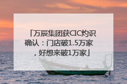 万辰集团获CIC灼识确认：门店破1.5万家，好想来破1万家