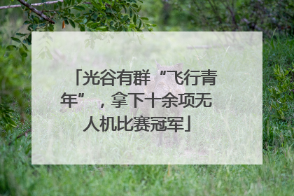 光谷有群“飞行青年”，拿下十余项无人机比赛冠军