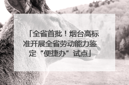 全省首批！烟台高标准开展全省劳动能力鉴定“便捷办”试点