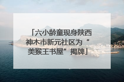 六小龄童现身陕西神木市新元社区为“美猴王书屋”揭牌