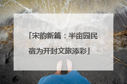 宋韵新篇：半亩园民宿为开封文旅添彩