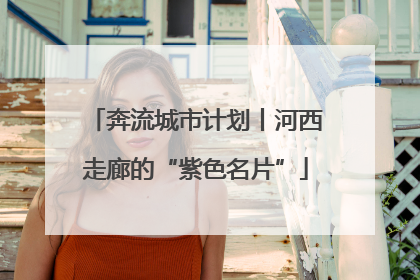 奔流城市计划丨河西走廊的“紫色名片”