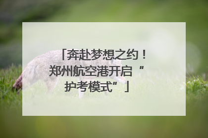 奔赴梦想之约！郑州航空港开启“护考模式”