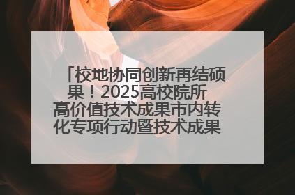 校地协同创新再结硕果！2025高校院所高价值技术成果市内转化专项行动暨技术成果项目路演对接会举办