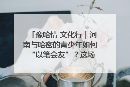 豫哈情 文化行｜河南与哈密的青少年如何 “以笔会友”？这场书画展藏着答案