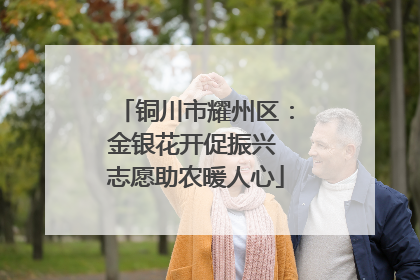 铜川市耀州区：金银花开促振兴 志愿助农暖人心