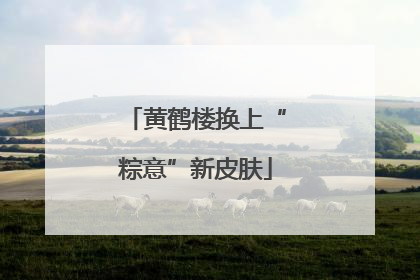 黄鹤楼换上“粽意”新皮肤